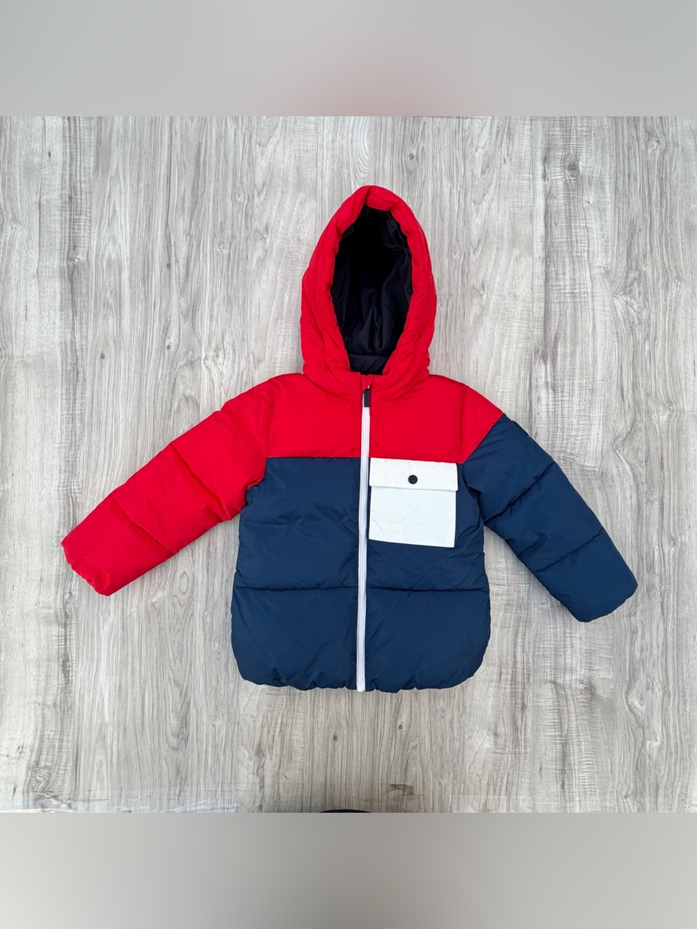 Jacadi Paris boys' colorblock puffer jacket